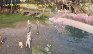 Como obter Whimstar perto do mirante Swan em Infinity Nikki