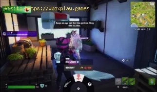 So erhalten Sie Geschenke von Charakteren in Fortnite, Kapitel 6, Staf
