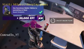 Wo man Henchmen-Walkie-Talkies in Fortnite findet