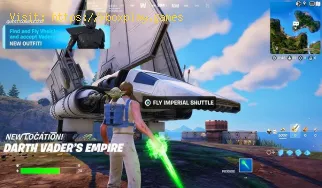 Comment trouver des chasseurs TIE dans Fortnite