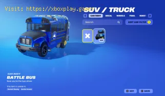 Comment obtenir le SUV Battle Bus dans Fortnite