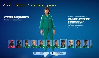 Comment jouer au jeu Glass Bridge dans Fortnite x Squid Game