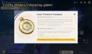 Comment débloquer la boussole au trésor de Luna dans Genshin Impact