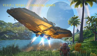 Cómo desbloquear corbetas en No Man's Sky