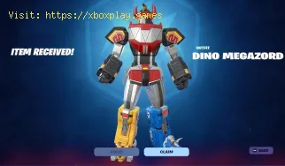 Comment trouver le Megazord Mythique dans Fortnite Chapitre 6, Saison 