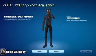 So schalten Sie das kostenlose Hiccups-Emote in Fortnite frei