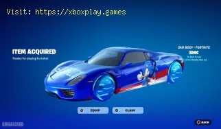 So erhalten Sie alle Sonic the Hedgehog-Autokosmetik in Fortnite