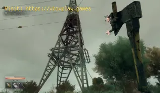 So klettern Sie in Dying Light The Beast auf den Spannungsmast einer Tankstelle