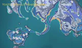 Emplacements des cristaux Rainbowdrop dans Genshin Impact