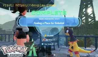 Como completar a missão "Encontrando um lugar para Heliolisk" em Pokémon Legends: ZA