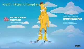 Cómo conseguir a Peely de Springfield en Los Simpson (Fortnite)