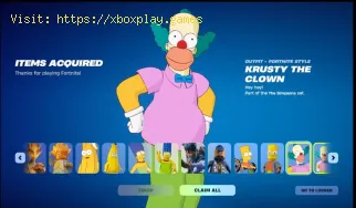 Dónde encontrar a Krusty el Payaso en Fortnite Simpsons
