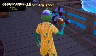 Dónde encontrar huevos de Pascua en Los Simpson (Fortnite)