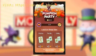 Cómo conseguir la ficha de calabaza festiva en Monopoly GO