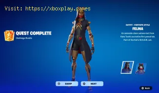Comment obtenir le skin Felinos gratuit dans Fortnite