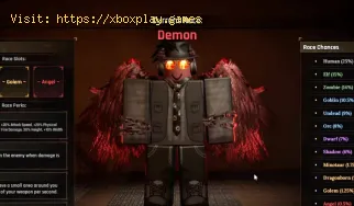 Como mudar de raça no The Forge