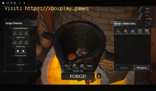 Como fabricar a faca Falchion em The Forge