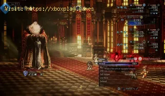 Come battere Re Pardis III in Octopath Traveler 0