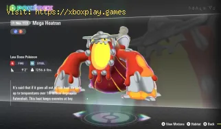 Cómo conseguir a Mega Heatran en Pokemon Legends Z-A Mega Dimension
