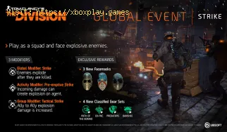 The Division 2: Cómo activar los eventos globales