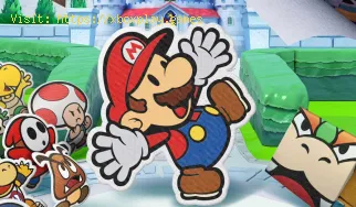 Paper Mario The Origami King: Como funcionam os 1000 braços dobrávei