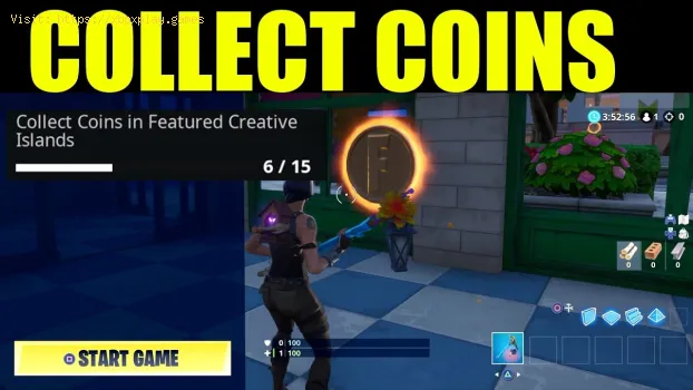 Collect 20 Coins In Creative Islands For Fortnite Overtime Challenge - collect 20 coins in creative islands for fortnite overtime challenge nÂº4