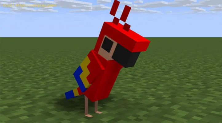 Minecraft オウムを飼いならす方法