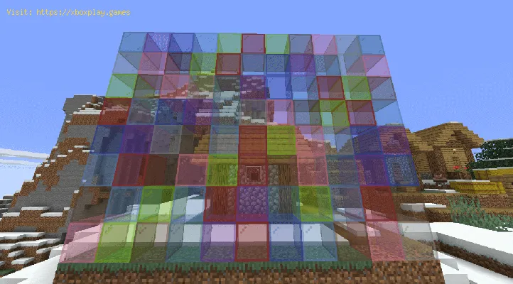 Minecraft オレンジ色のステンドグラスを作成する方法