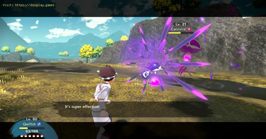 Hisuian Qwilfish dans Overqwil dans Pokemon Legends Z-A 2