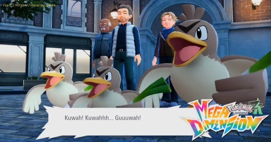 Farfetch'd de Galar en Pokemon Legends Z-A 2