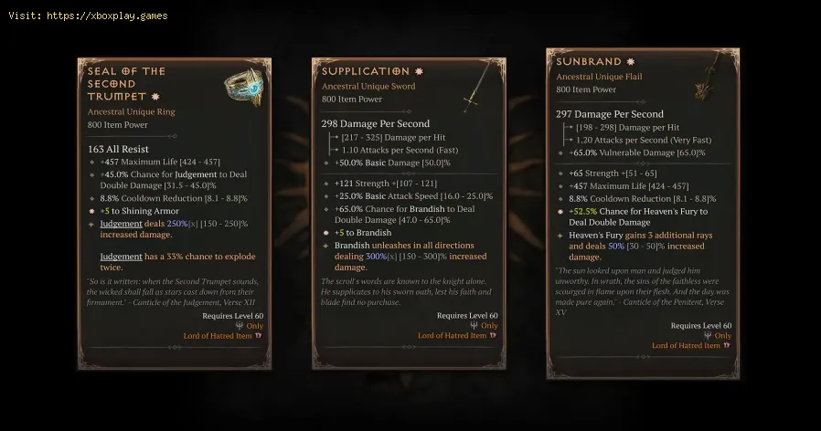 Selo da Segunda Trombeta em Diablo 4 2