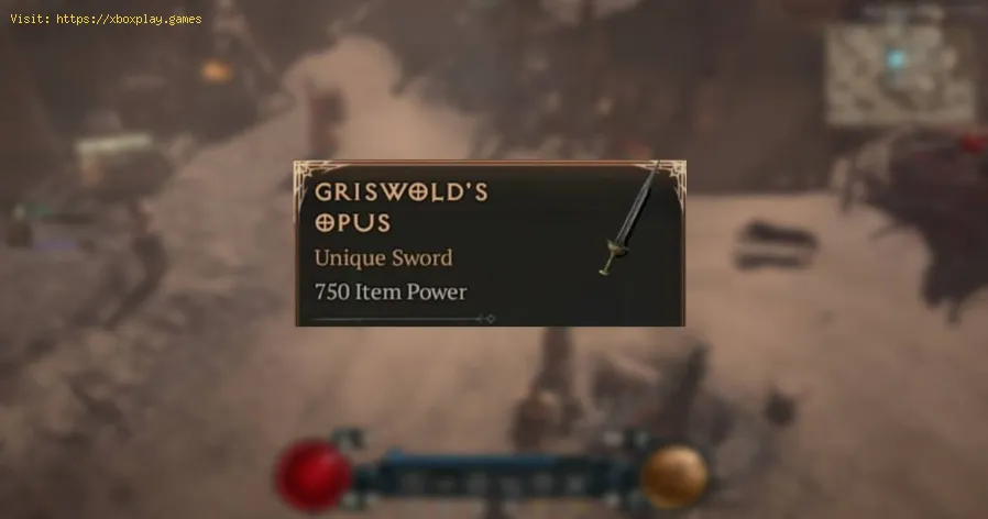 Emplacement du butin de l'Opus de Griswold (Diablo 4) 2