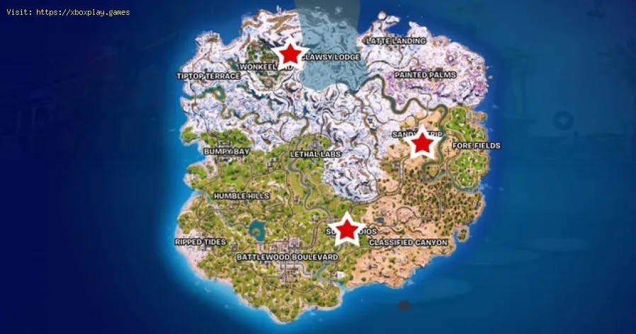 Fortniteでバック・トゥ・ザ・フューチャーのミシック・デロリアンを見つける場所 2