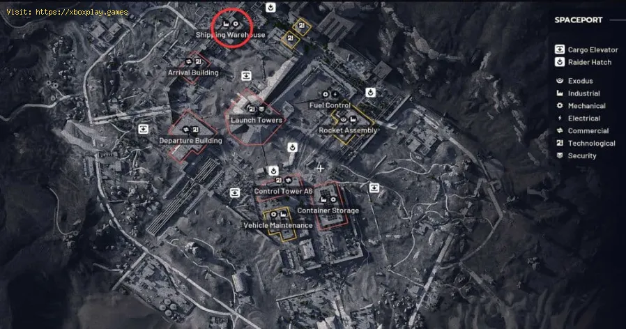 Spaceport Warehouse Key in Arc Raiders 2