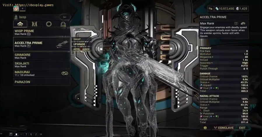 Warframeでのタウロンストライクのチャージ方法 - Japanese 2