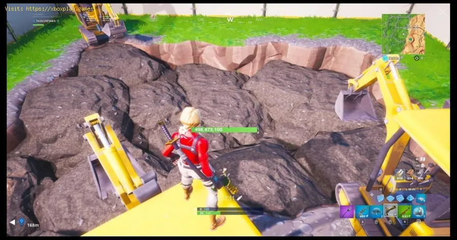 New Fortnite dig site Location Here
