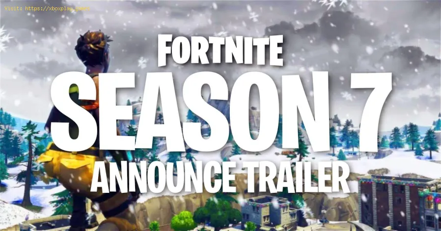 It turned out false the trailer of season 7 Fortnite Battle Royale