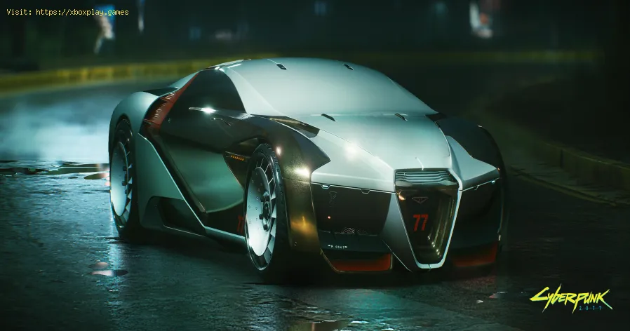 Cyberpunk 2077: Comment obtenir une voiture exotique Rayfield Caliburn