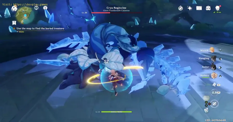 Genshin Impact: Como vencer o ressurgente Cryo Regisvine