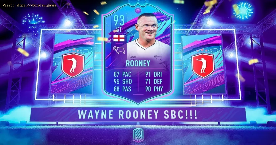 FIFA 21: Como completar o fim de uma era Wayne Rooney SBC