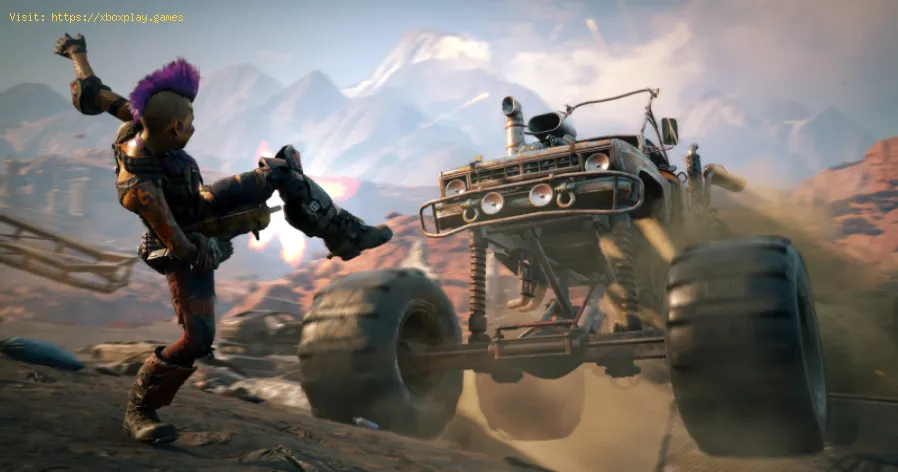 Rage 2: todos os veículos, helicópteros, monster truck, etc.