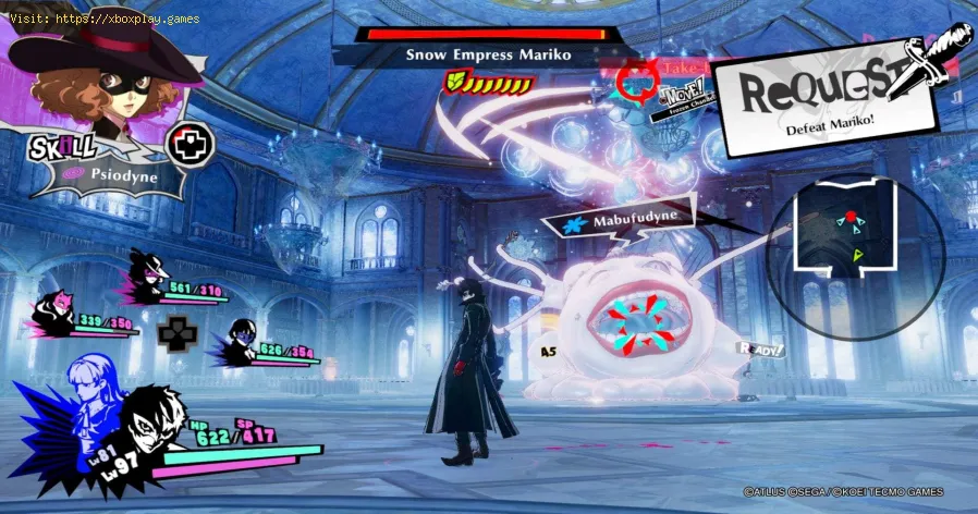 Persona 5 Strikers: Comment battre Mariko Hyoda