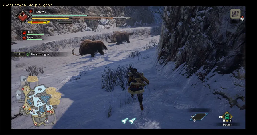 Monster Hunter Rise: où trouver les langues de Popo