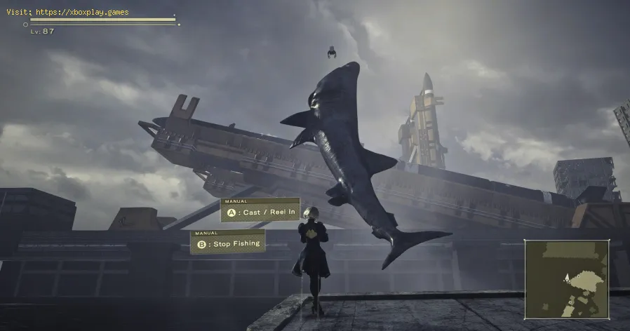 Nier Replicant Ver1.22: How To Catch Sharks