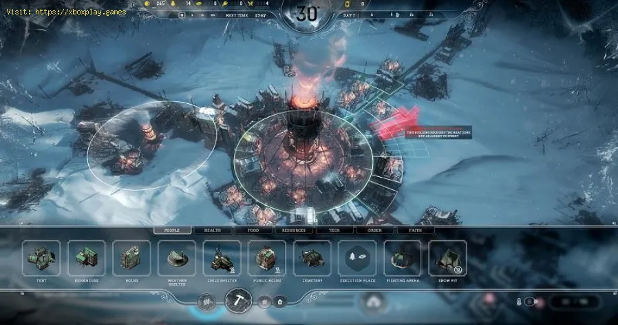 Frostpunk: So verhindern Sie, dass meine Bewohner sterben