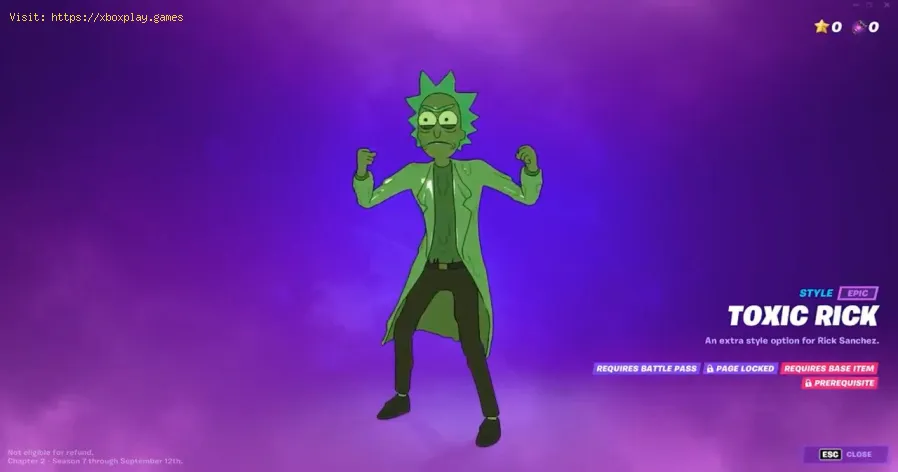 Fortnite: How to Get Rick and Morty Items