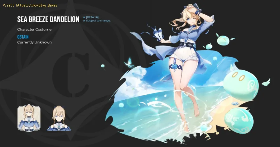 Genshin Impact: Como obter o Sea Breeze Dandelion Jean