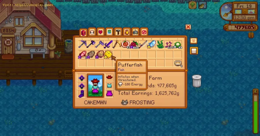 Stardew Valley: come catturare il pesce palla
