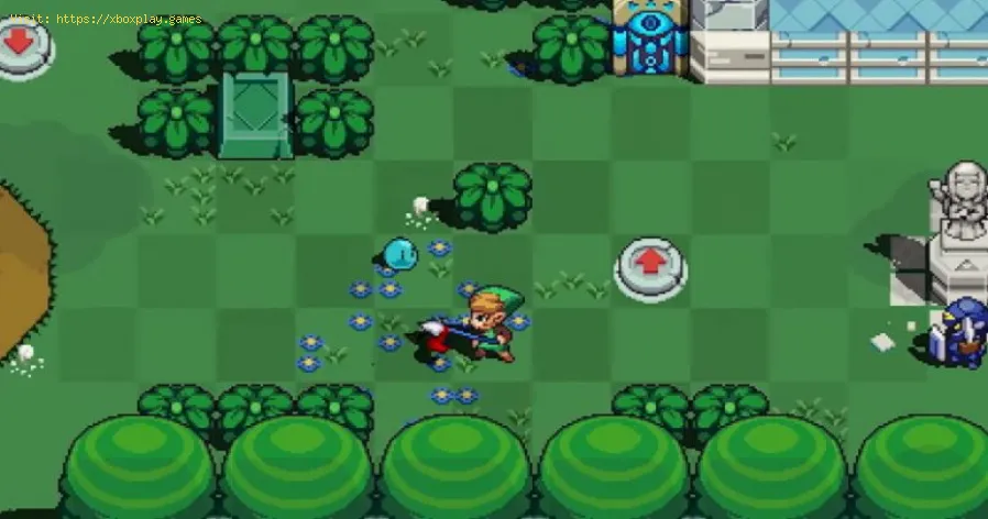 Cadence Of Hyrule: puzzle della statua del castello di Hyrule