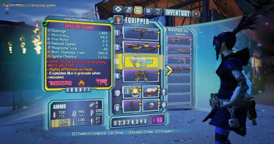 Borderlands 2: Comment obtenir toutes les rares armes arc-en-ciel